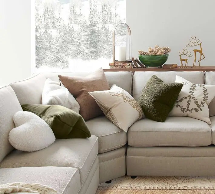 Pillow Cover Plush Cushion.