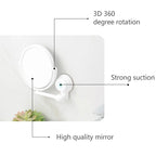 Magnified Makeup Shaving Vanity Mirror