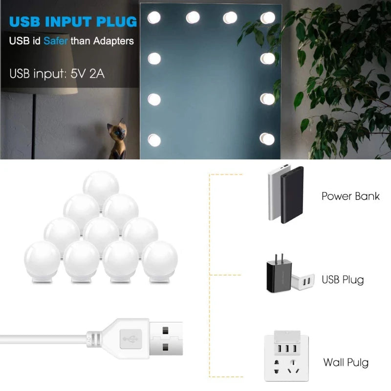 Makeup Mirror LED Light Bulbs