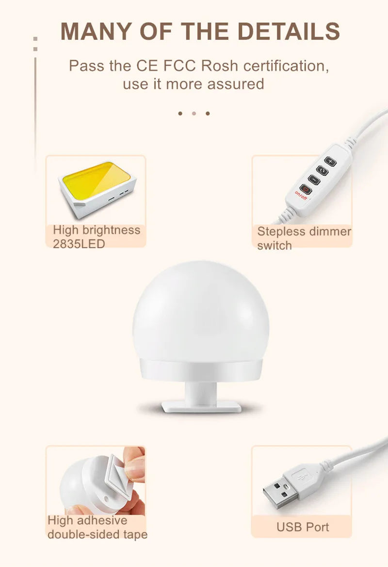 Makeup Mirror LED Light Bulbs