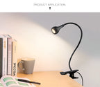 Table Lamp With Clip Holder