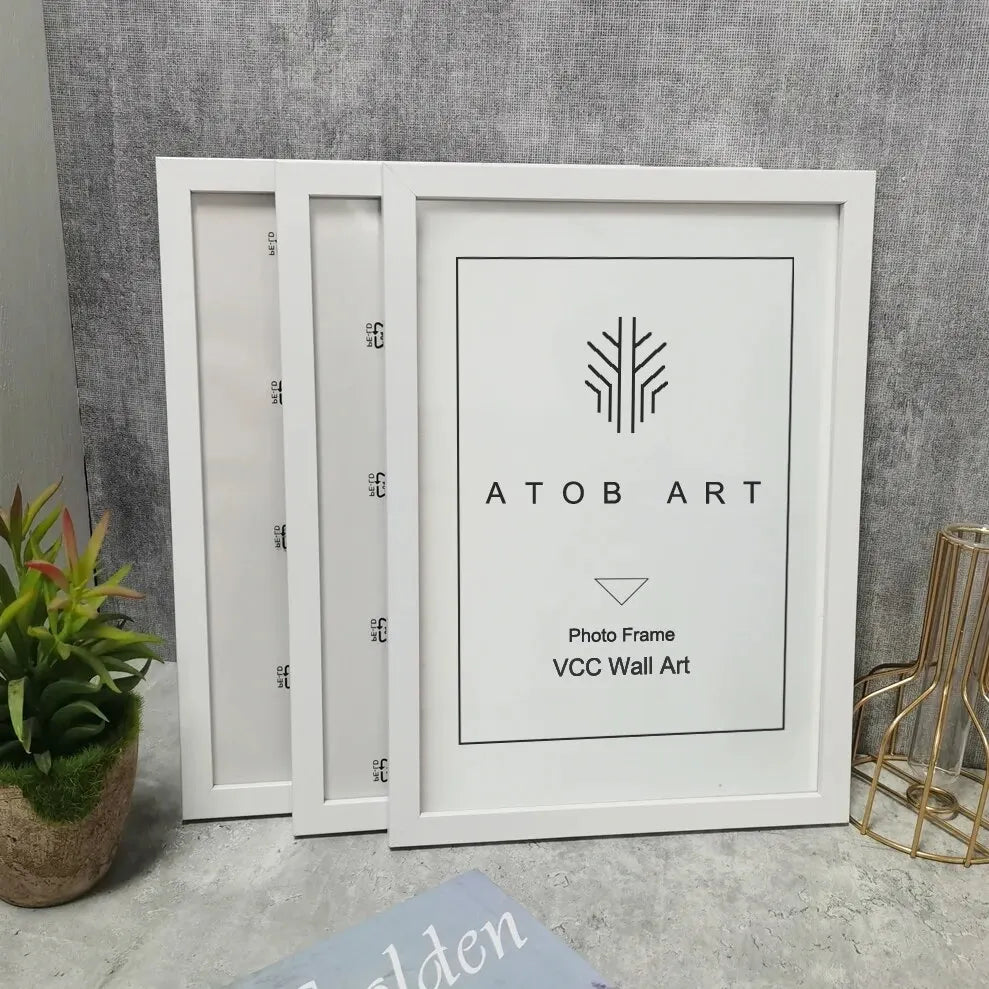 3Pcs Wooden Photo Frames