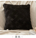 Plush Throw Pillow Cover