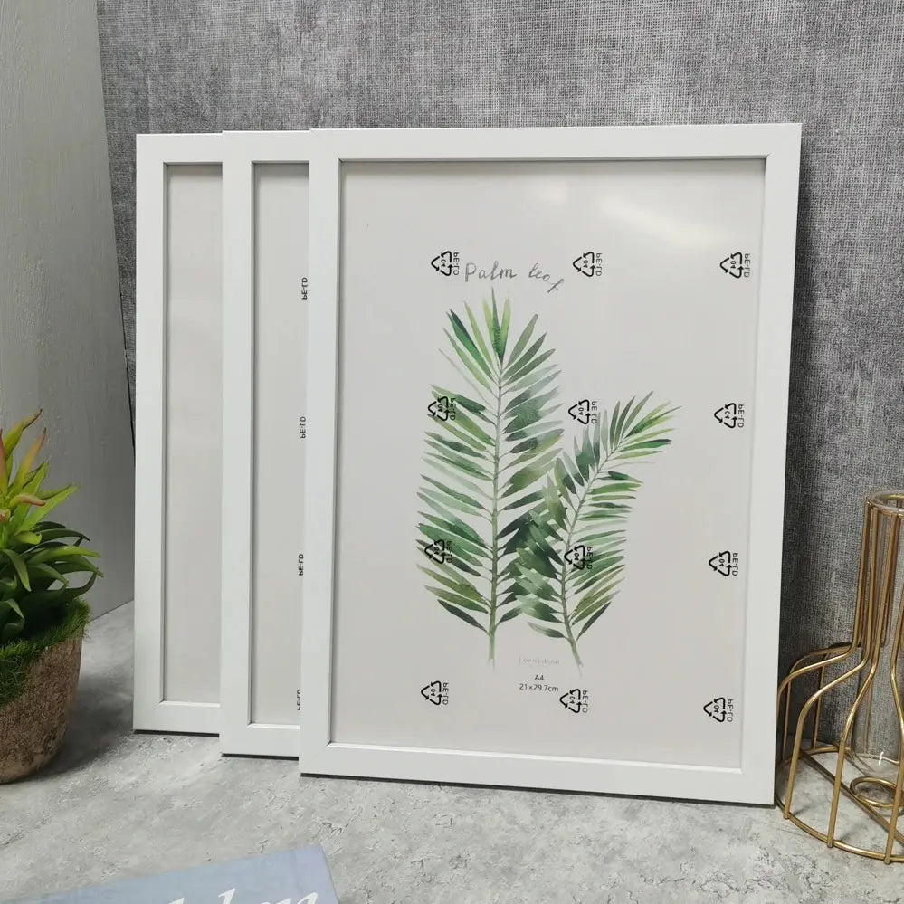 3Pcs Wooden Photo Frames