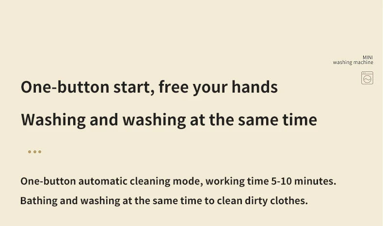 Mini Washing Machine