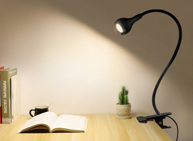 Table Lamp With Clip Holder