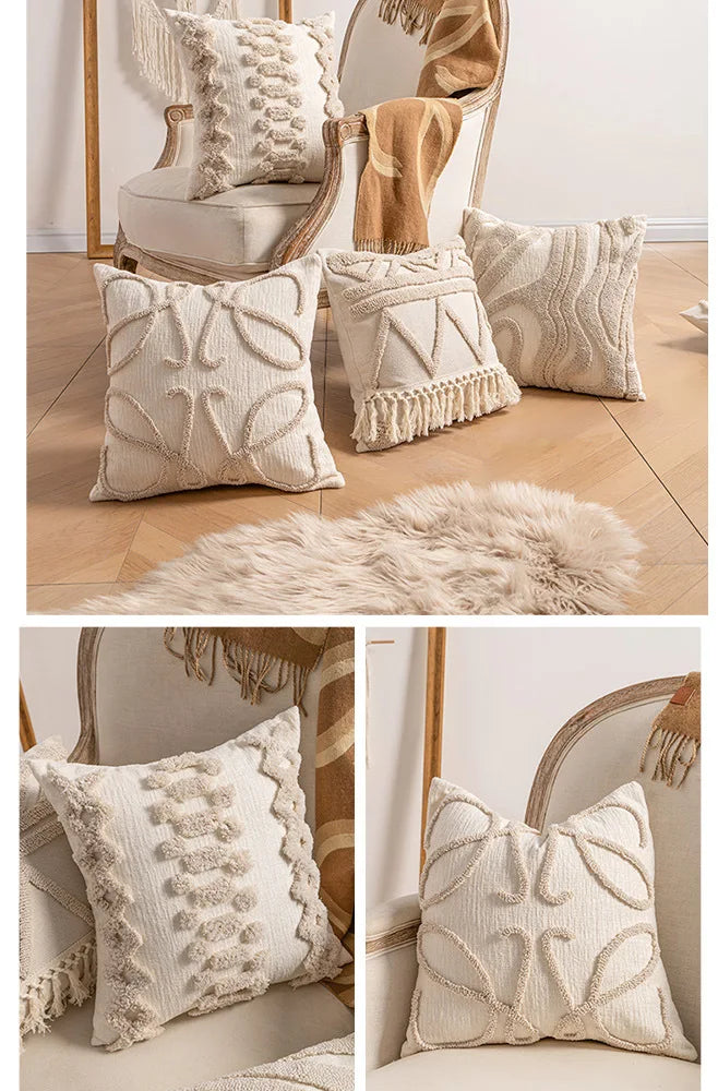 Chic Knit Pillow Covers.