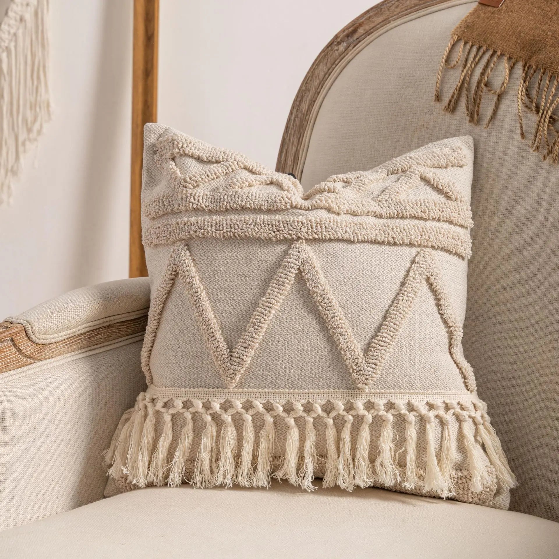Chic Knit Pillow Covers.