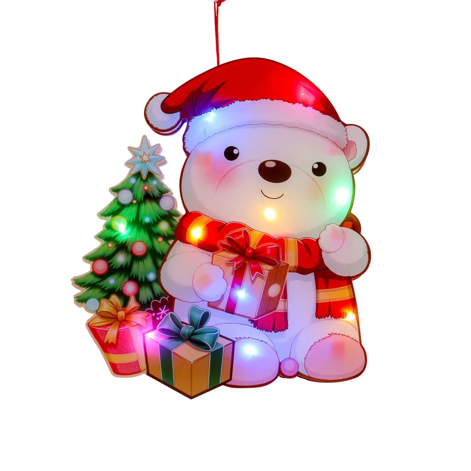 Luminous Door Hanging Decorations Christmas