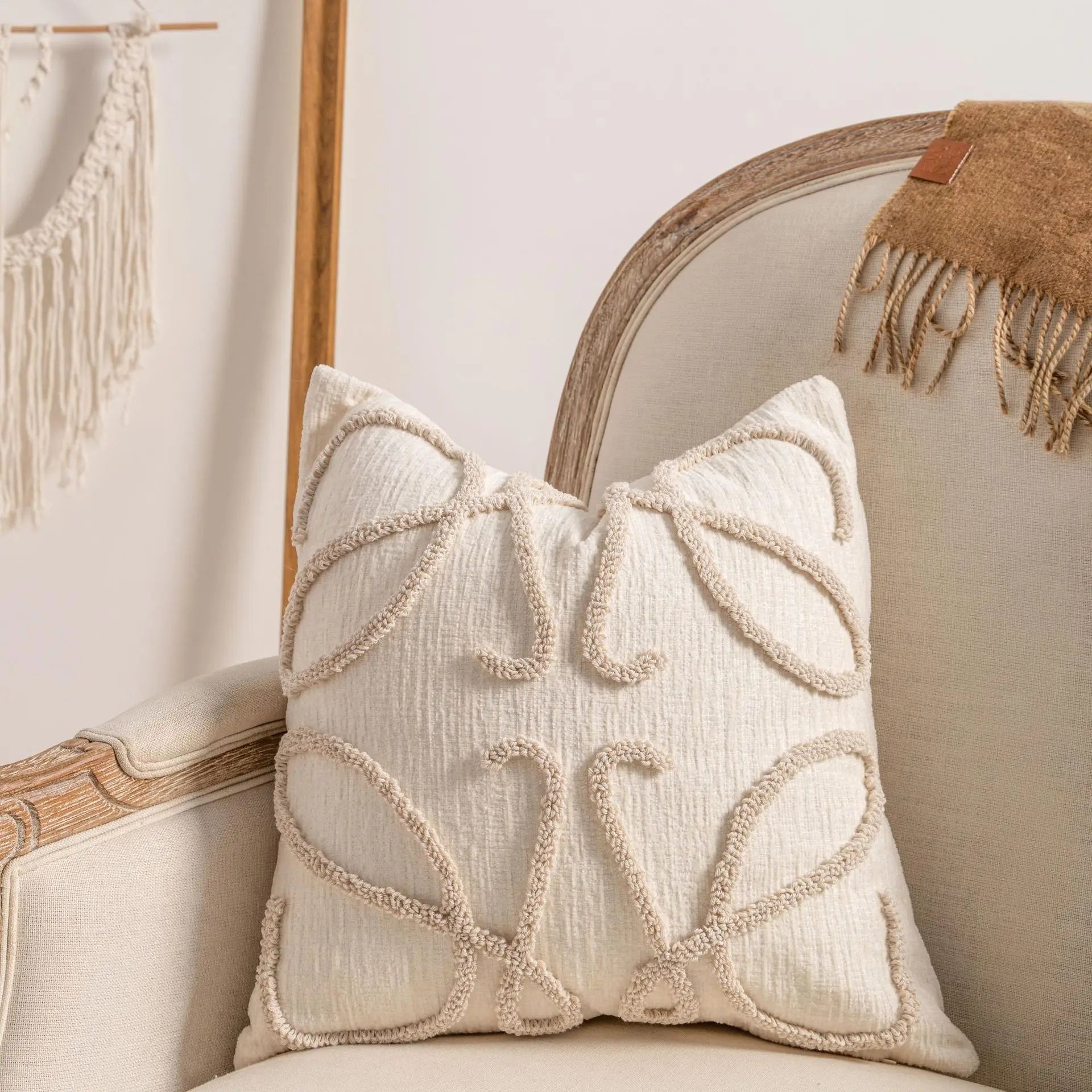 Chic Knit Pillow Covers.