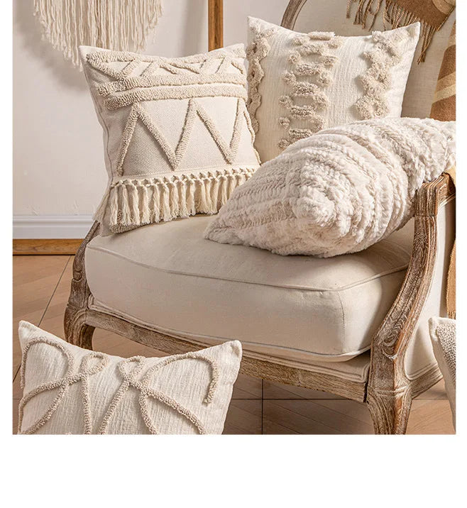 Chic Knit Pillow Covers.