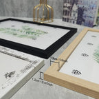 3Pcs Wooden Photo Frames