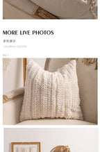 Chic Knit Pillow Covers.