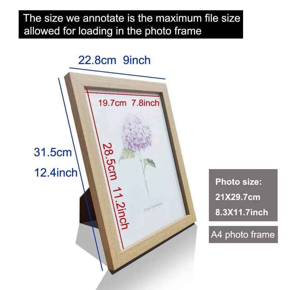 3Pcs Wooden Photo Frames