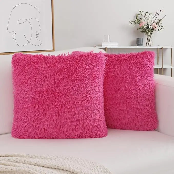 Pack of 2 Luxury Faux Fur