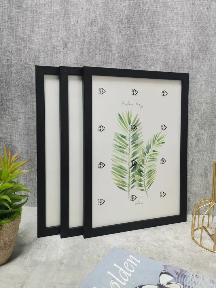 3Pcs Wooden Photo Frames