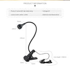 Table Lamp With Clip Holder