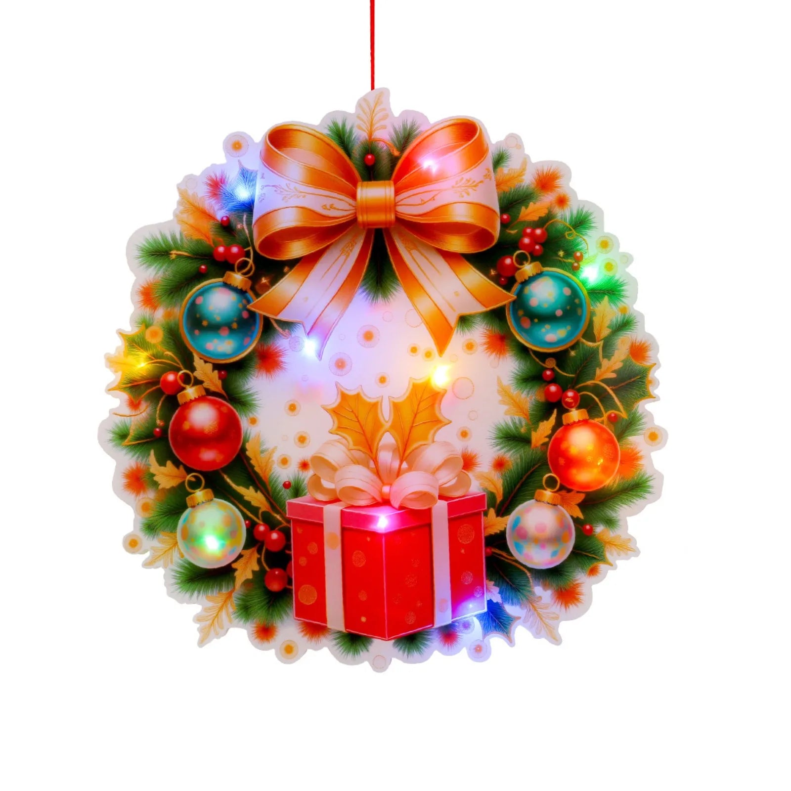 Luminous Door Hanging Decorations Christmas