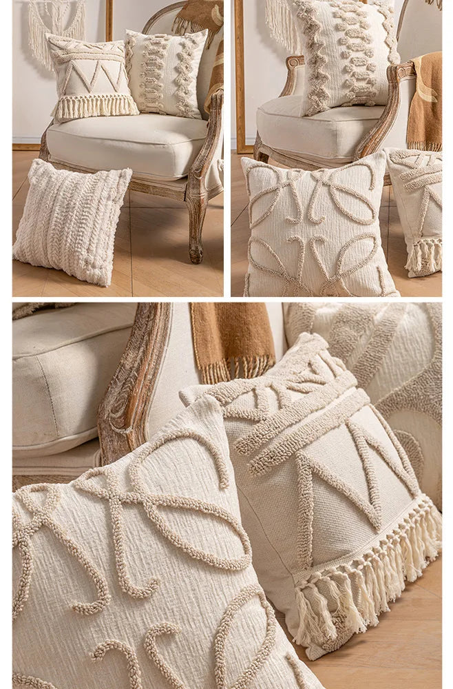 Chic Knit Pillow Covers.