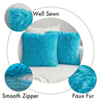 Pack of 2 Luxury Faux Fur