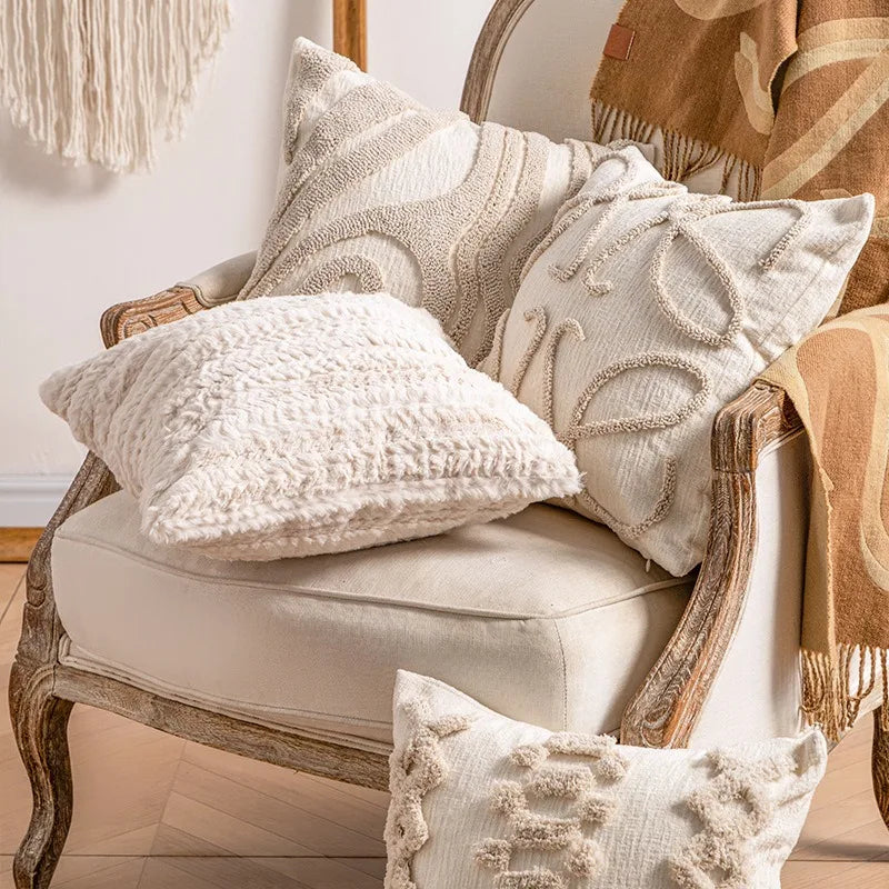 Chic Knit Pillow Covers.