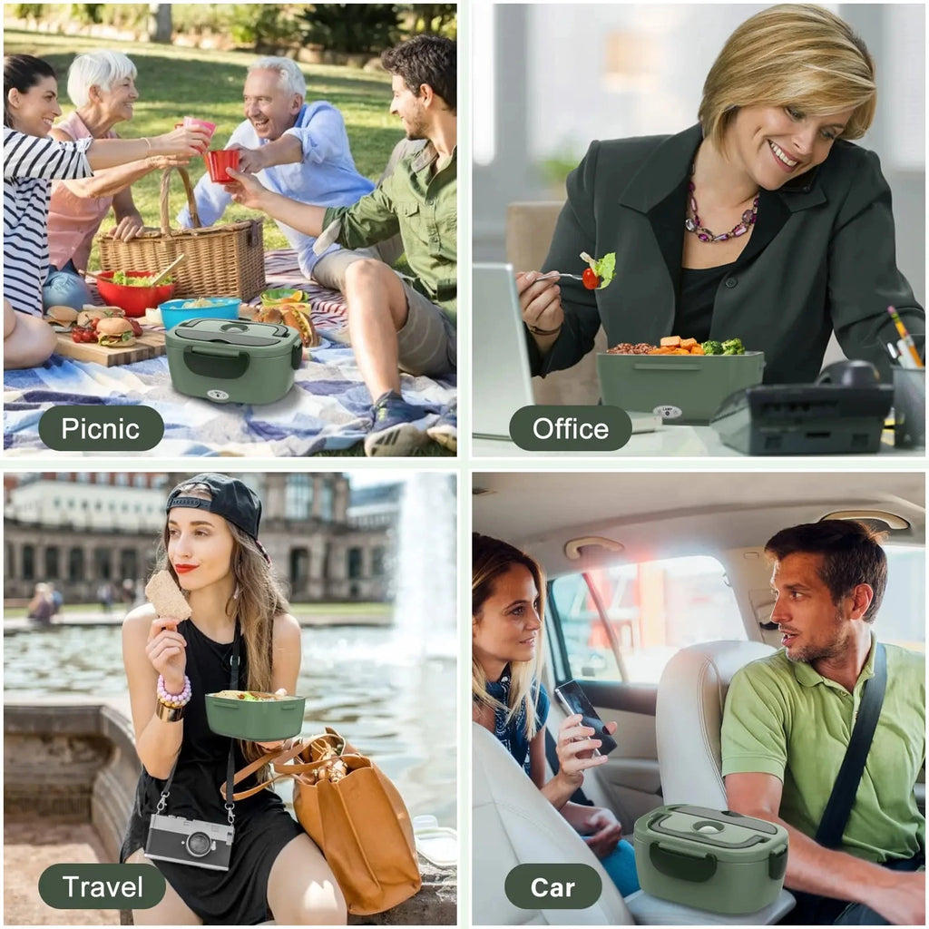 Electric Heated Insulated Lunch Box