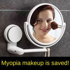 Magnified Makeup Shaving Vanity Mirror