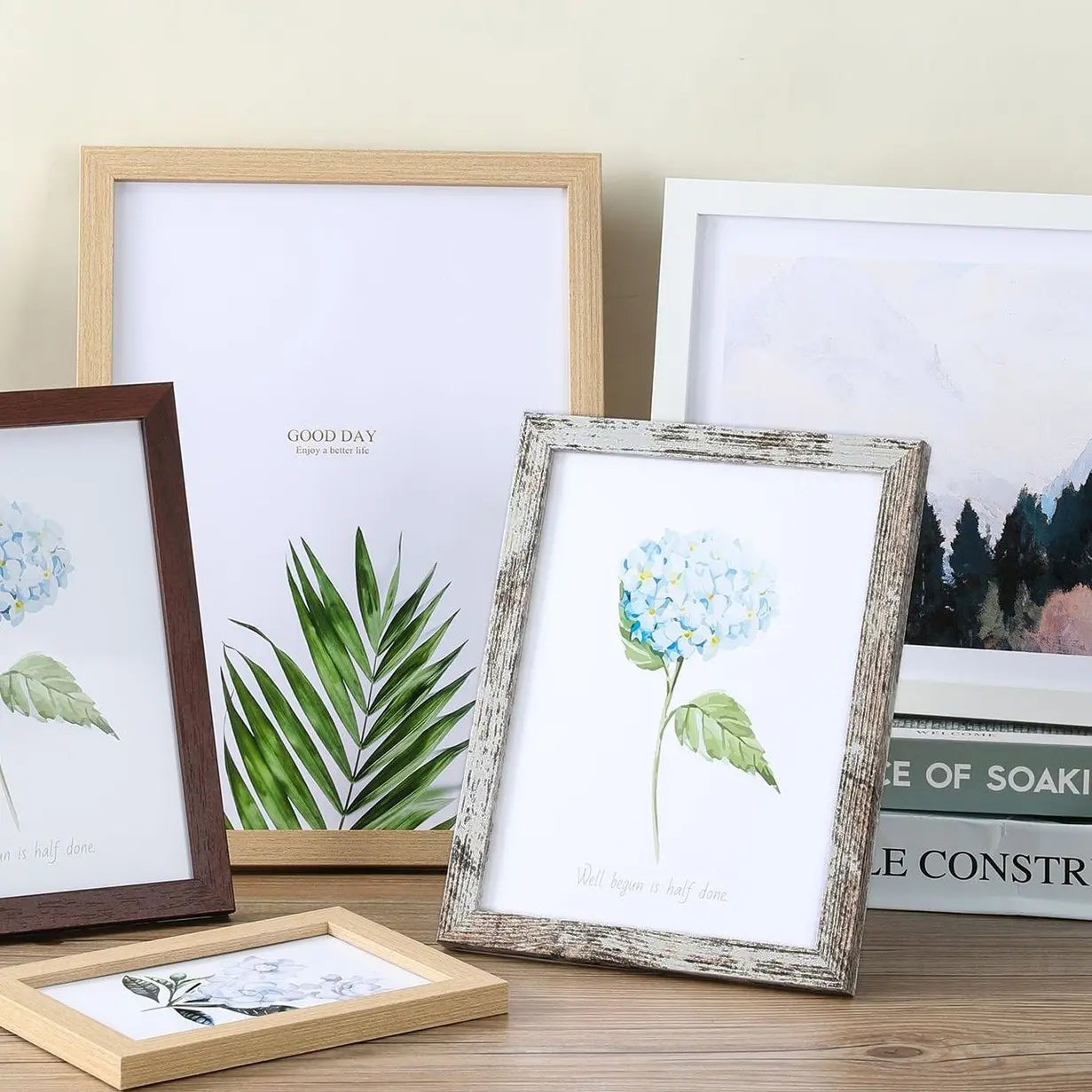 3Pcs Wooden Photo Frames