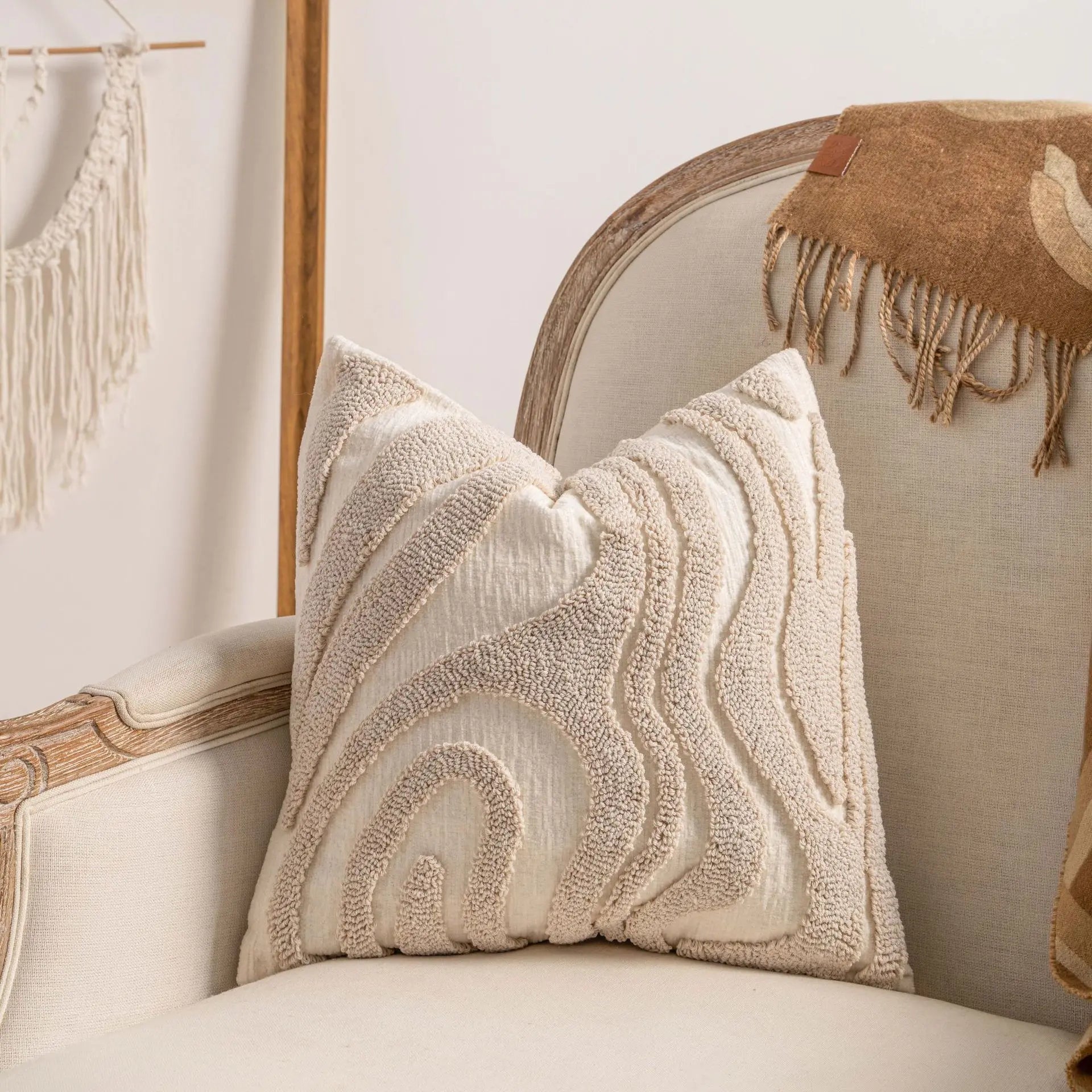 Chic Knit Pillow Covers.