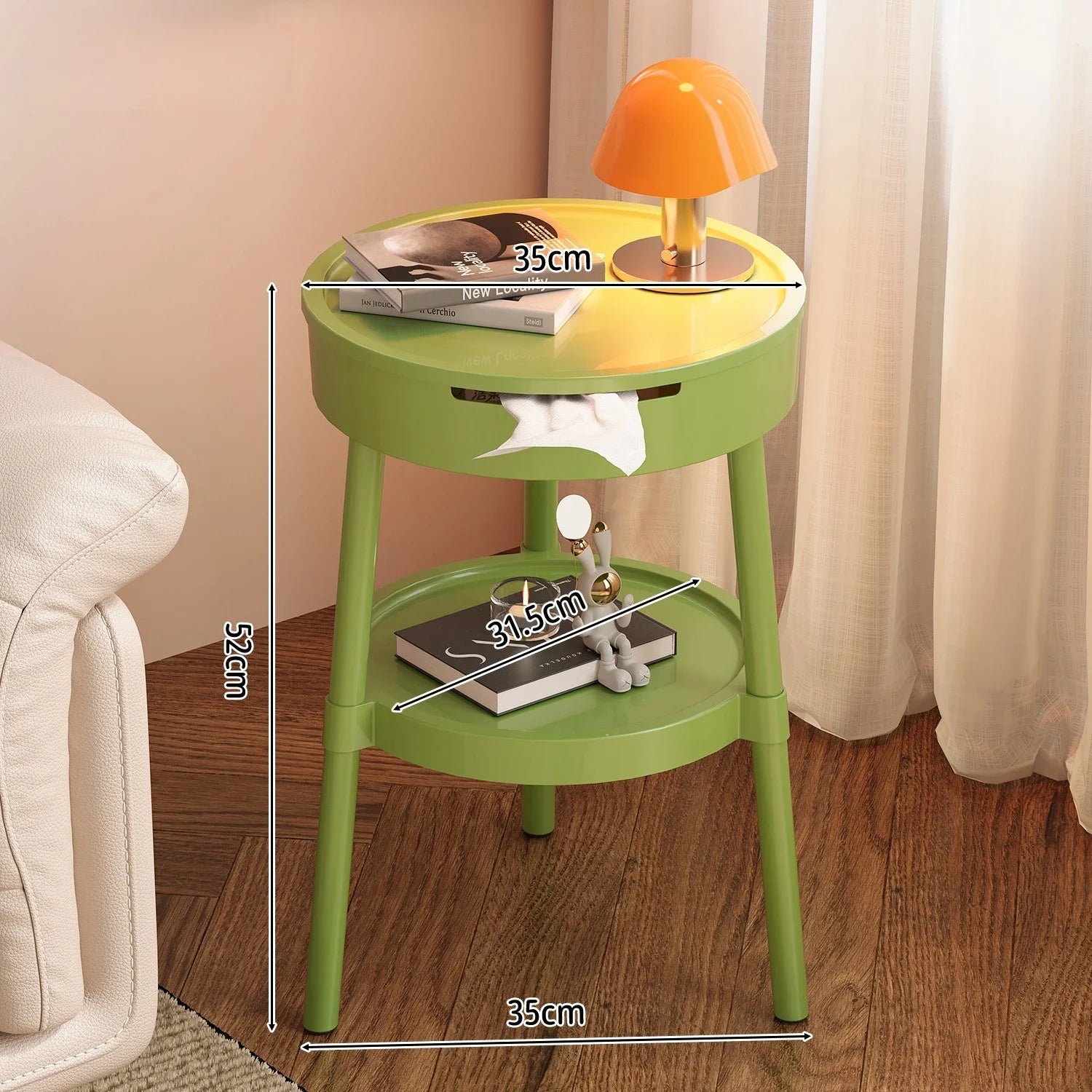 White Round Coffee Tables