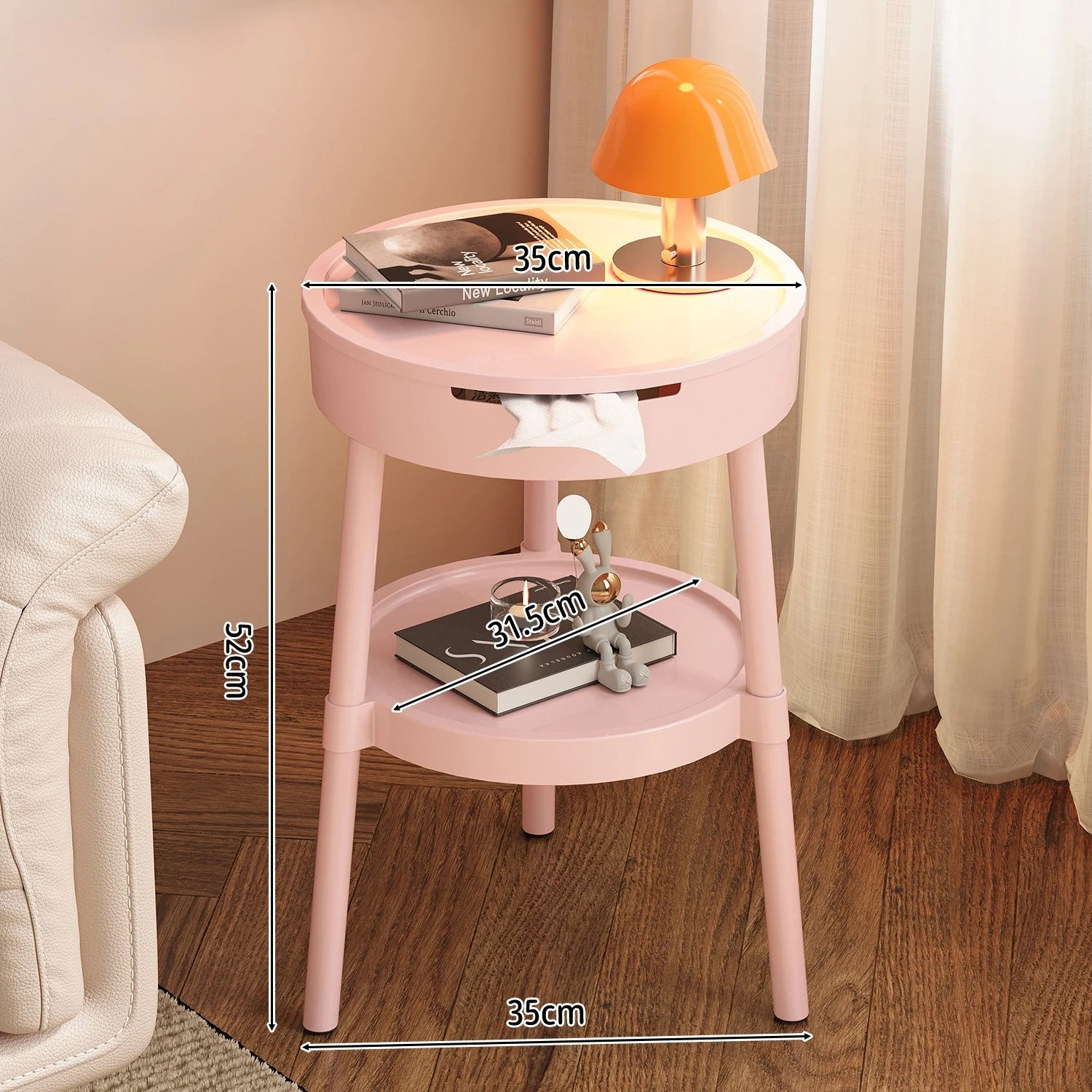 White Round Coffee Tables