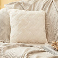 Plush Throw Pillow Cover